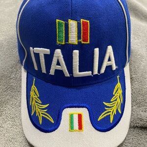 Italia Racing Team Blue Embroidered Adjustable Hat…